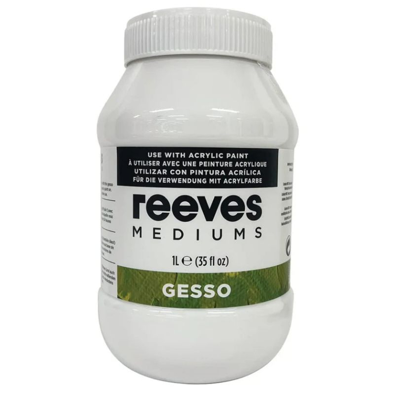 

Reeves White Gesso 1 Litre For Acrylic & Oil