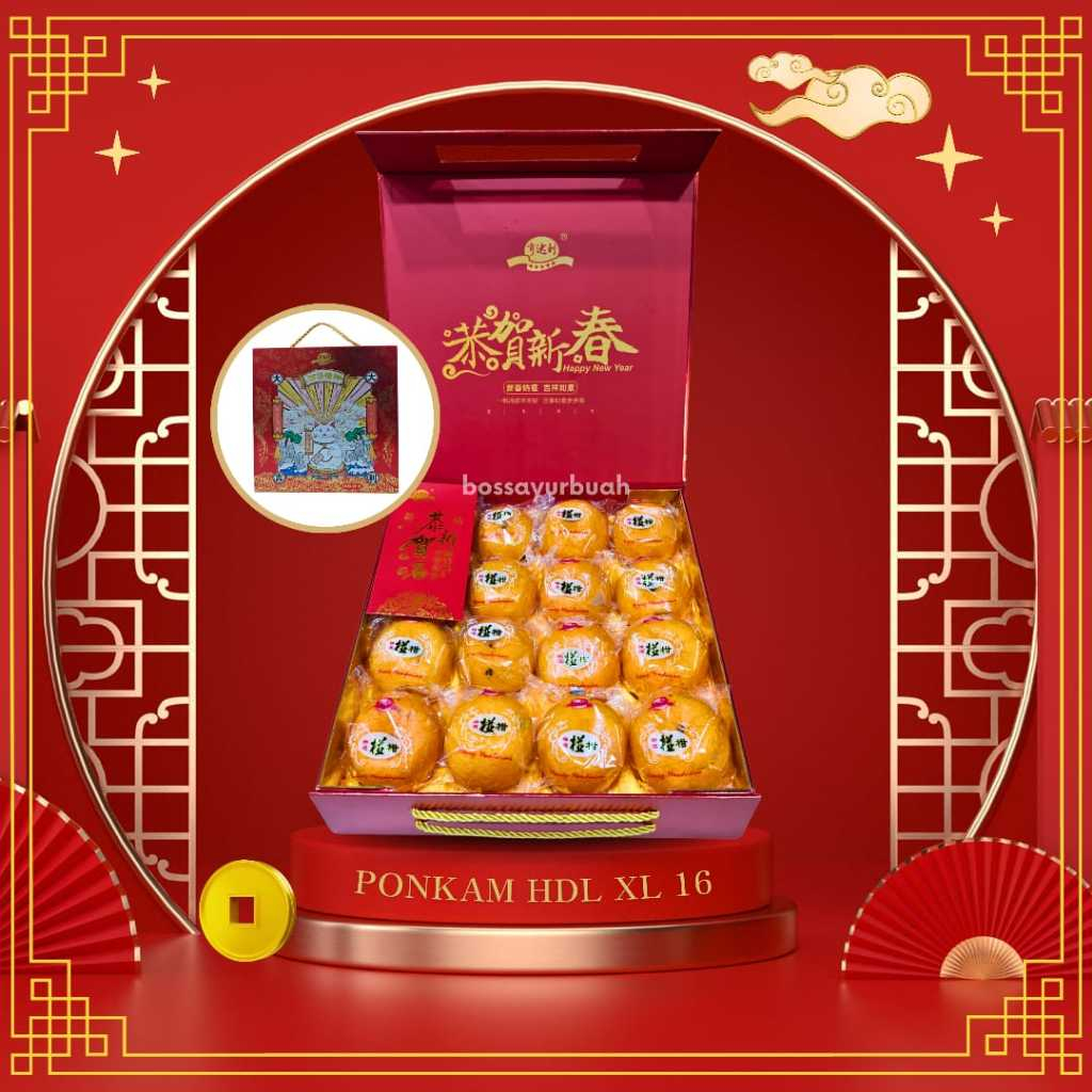 

Imlek Gift Pack HDL Jeruk Ponkam L Tenteng Isi 16