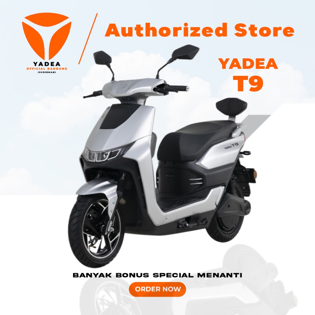 (PENGIRIMAN LUAR KOTA BANDUNG) Motor Listrik Yadea T9 | Yadea T9 | Motor Listrik Yadea | Motor Yadea