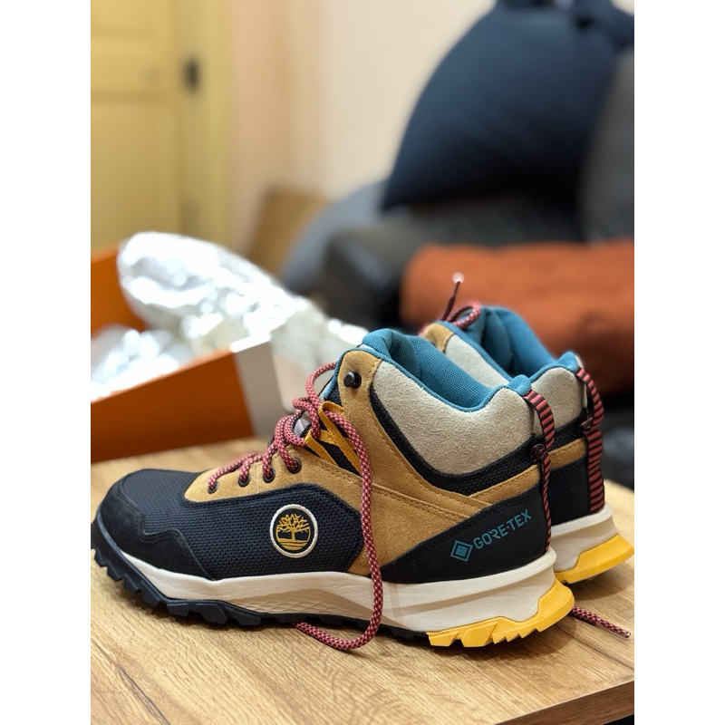 TIMBERLAND Women's Lincoln Peak Mid GTX Outdoor Shoes Boots ORIGINAL - WHEAT NUBUCK, 39