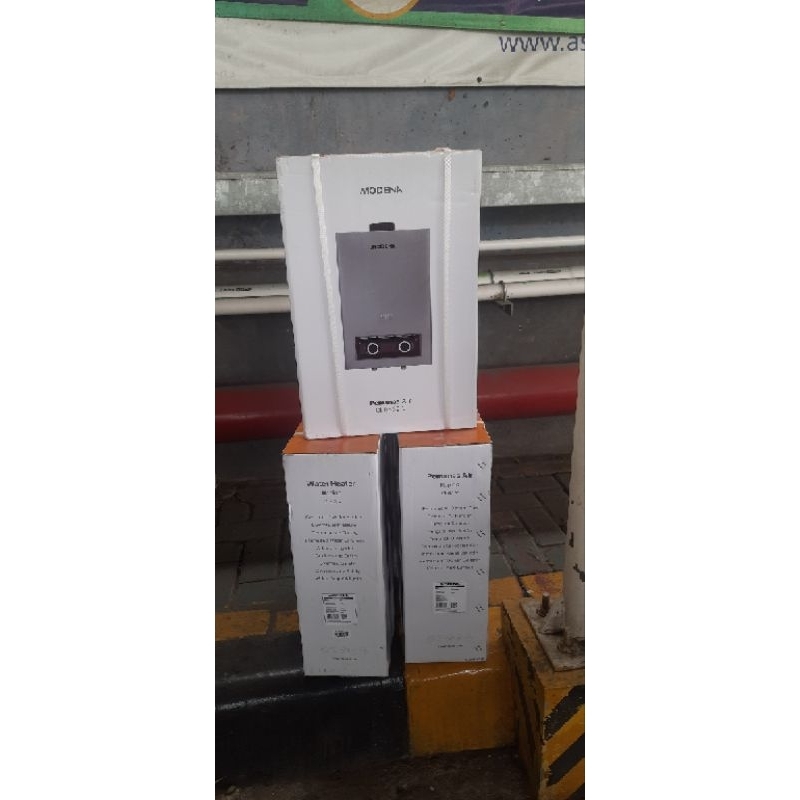 pemanas air/ water heater modena