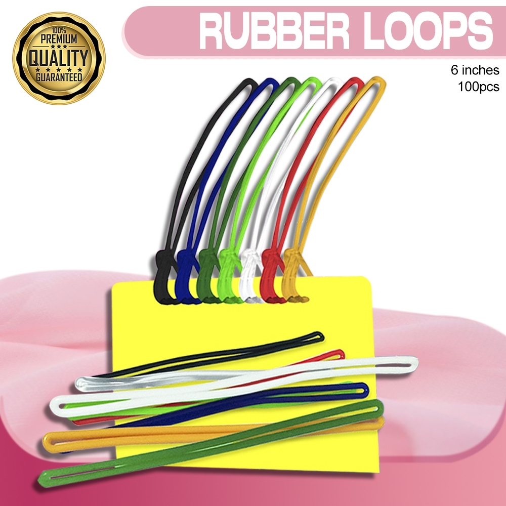 

Rubber Loop for Bag Tag, Luggage Tag, ID Strap ID Making Accessories (Rubber Loops)