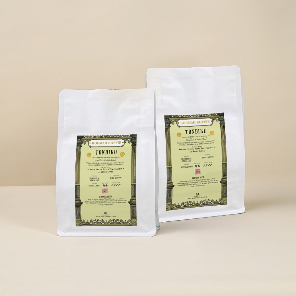 

Tondiku 200 gram - Roemah Koffie - Filter Roast - Single Origin - Whole Beans