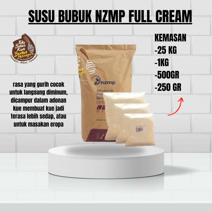 

SUSU NZMP FULL CREAM ORI 250 GR/ NZMP FULL CREAM / SUSU BUBUK