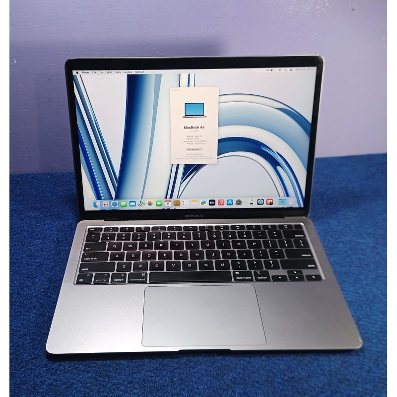 Apple Macbook Air M1 2020 8/256 Grey mulus murah