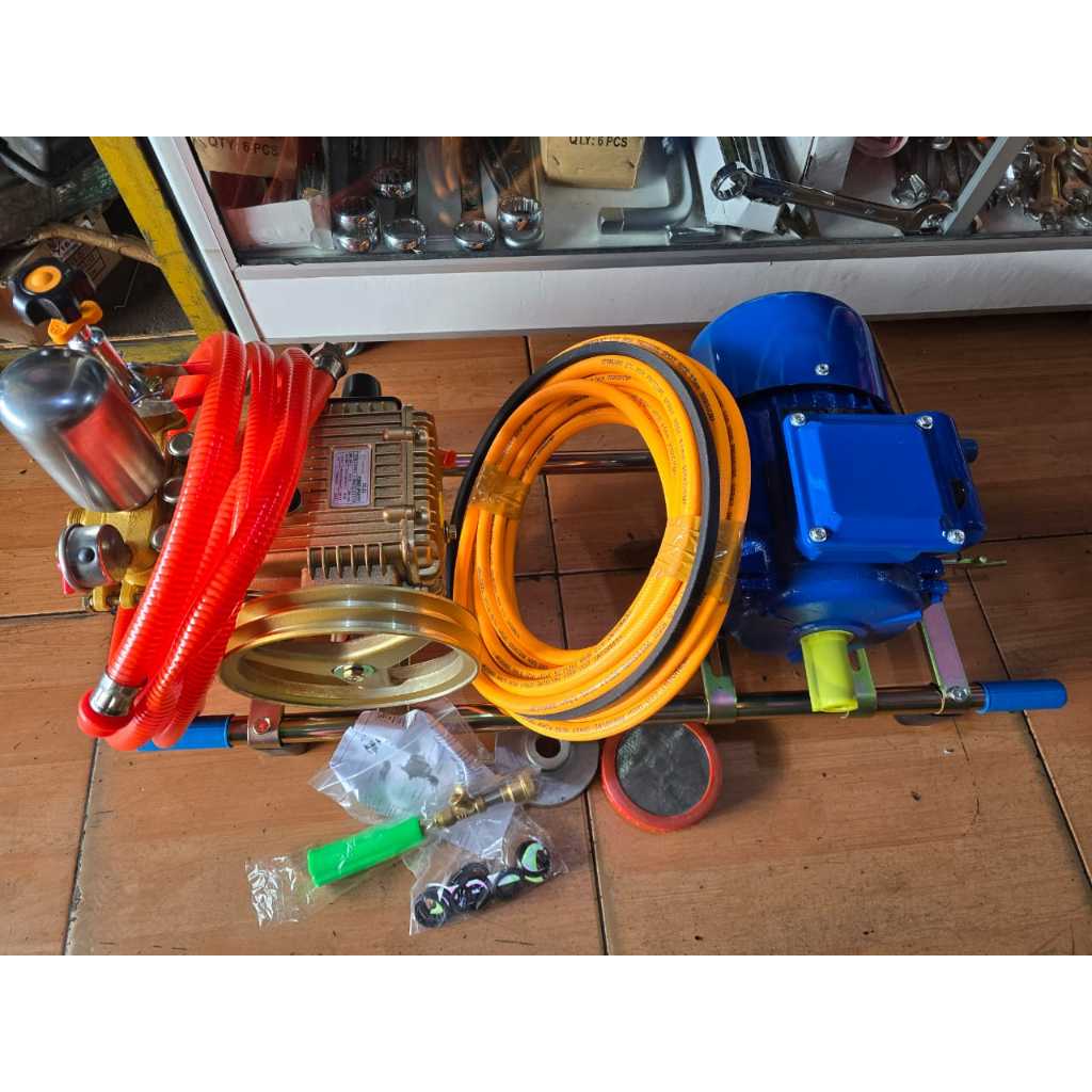 mesin doorsmeer komplit dinamo 1HP mesin cuci mobil