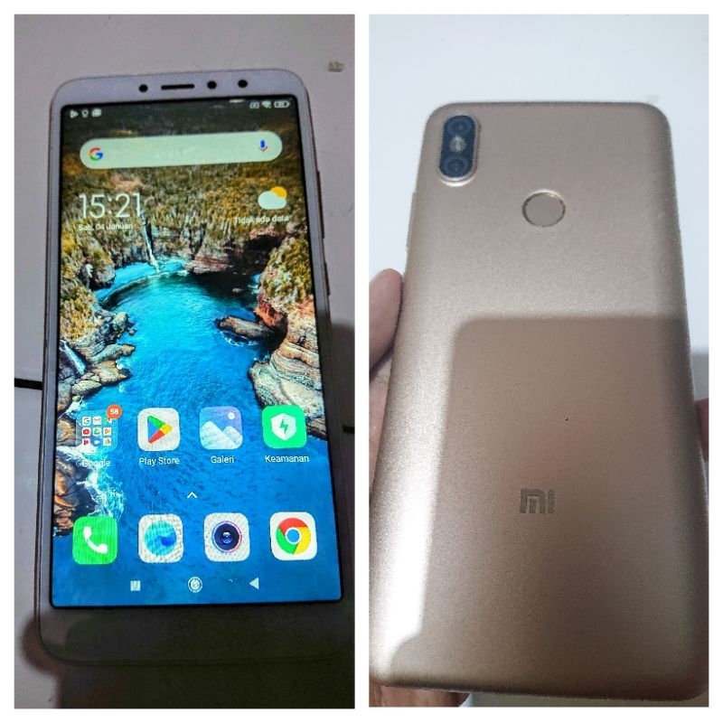 Redmi S2 3/32 MULUS normal semua HP second seken bekas android