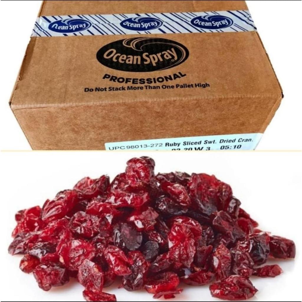 

OCEAN CRANBERRIES DRIED/KERING 1 KARTON / 11.34KG KISMIS CRANBERRIES