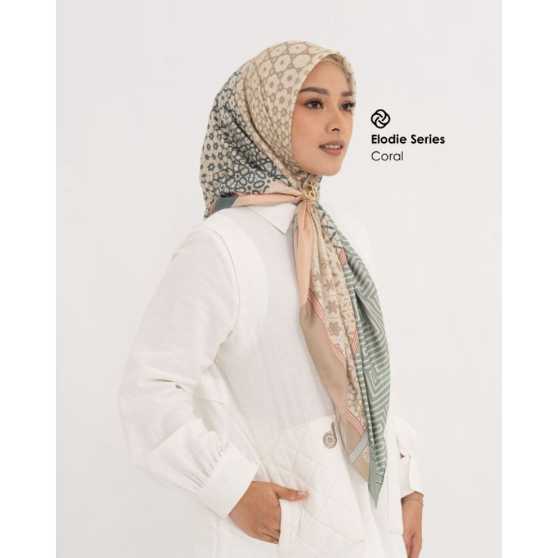 HIJAB DEENAY ELODIE SERIES, DEENAY MOTIF ELODIE