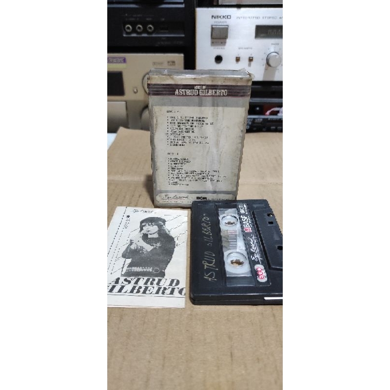 kaset pita Jazz voice of Astrud Gilberto