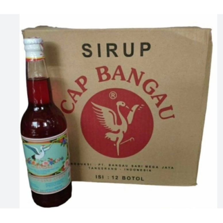 Sirup Cap Bangau Dus isi 12 pcs / Sirup cap Bangau Dus isi 12 btl/ Sirup Cap Bangau Dus / Sirup Bang