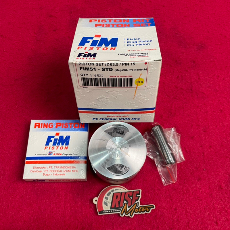 PISTON FIM 63.5 PEN 15 DOME