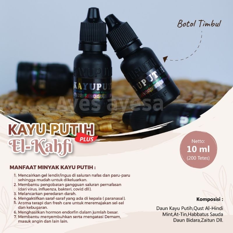 Minyak Kayu Putih Plus El- Kahfi Original