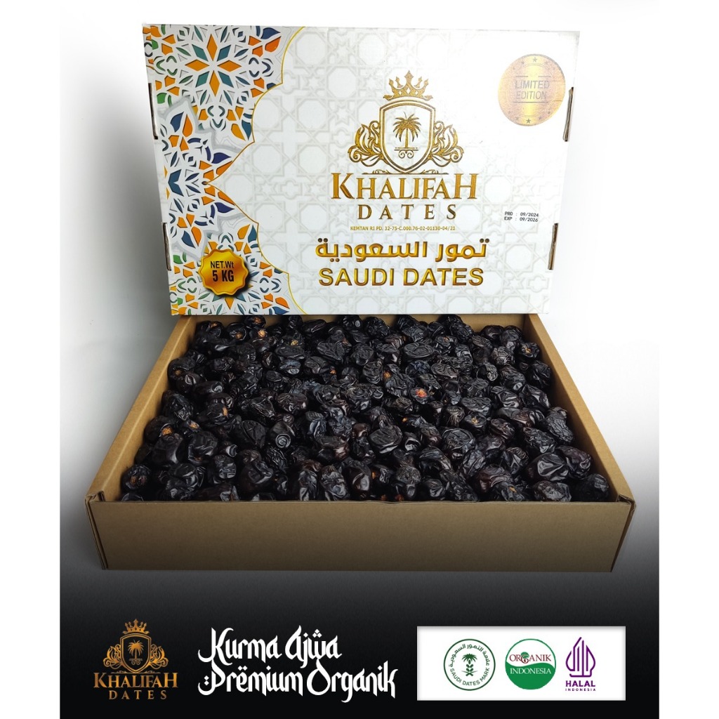 

Kurma Ajwa Khalifah 5 kg Organik Premium