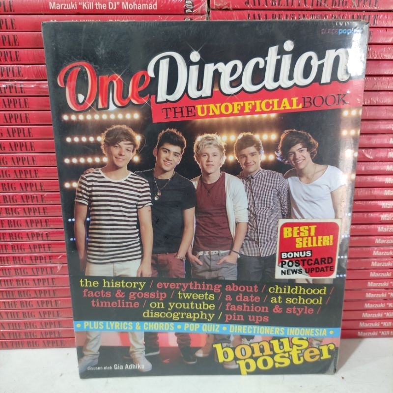 BUKU MURAH : ONE DIRECTION THE UNOFFICIAL BOOK