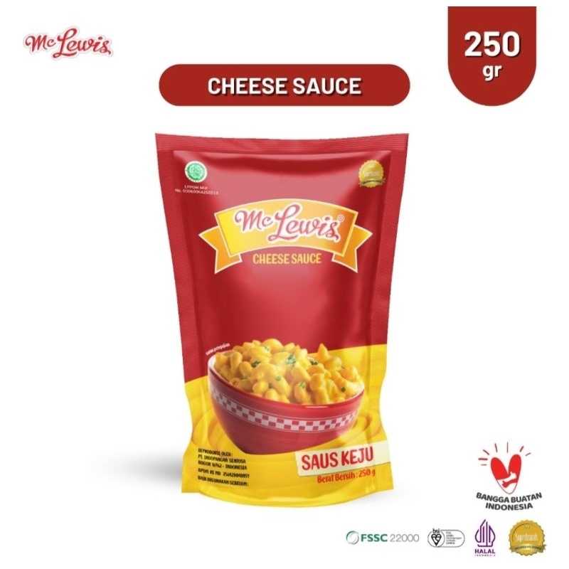 

Mc Lewis Cheese Sauce - 250 g