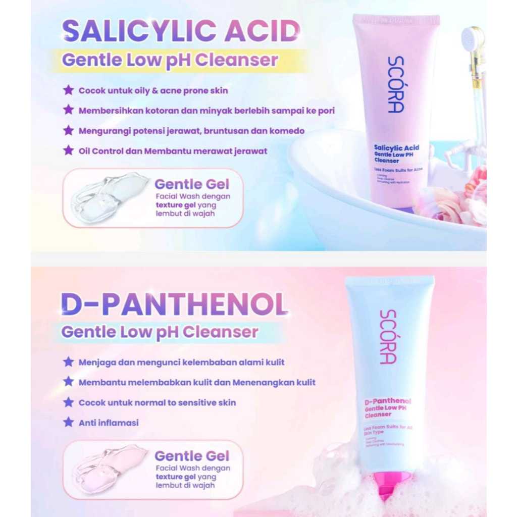 Scora Gentle Low Ph Cleanser 100ml