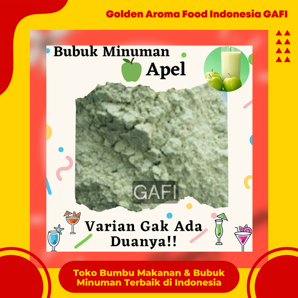 

Bubuk Minuman Apel 1 Kg Serbuk Minuman Rasa Apel Hijau Green Apple Powder 1Kg Enak Murah Kekinian