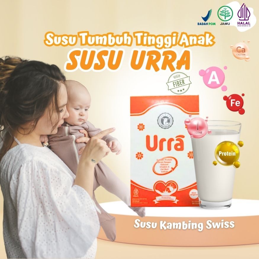 

URRA Susu Kambing Saanen Untuk Penambah Berat Badan Anak & Tinggi Badan Anak