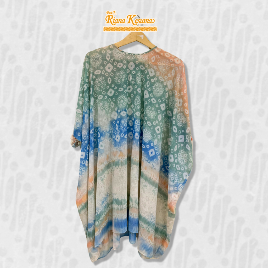 Batik Riana Kesuma - Tunik Wanita | Tunik Kombinasi Warna | Atasan Wanita