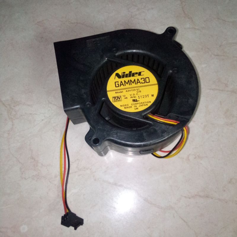 FAN KIPAS KEONG ORIGINAL NIDEC 12VDC GARANSI