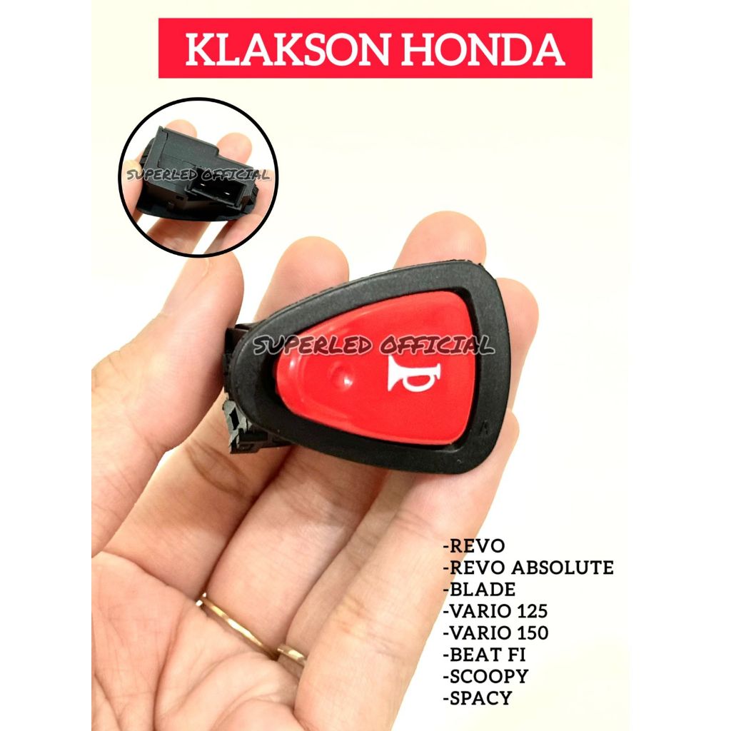 Tombol Klakson Horn Honda / Saklar Klakson Untuk Motor HONDA