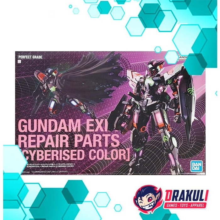 BANDAI Plamo PG Gundam Exia + Repair Parts [Cyberised Color] NEWSALE
