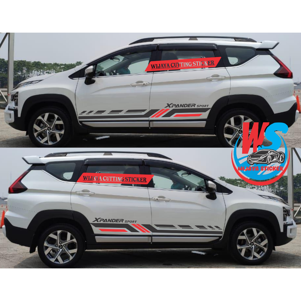 promo terbaru Stiker Mobil Xpander sport  Stiker List Variasi Xpander sport Stiker Cutting Mobil Mit