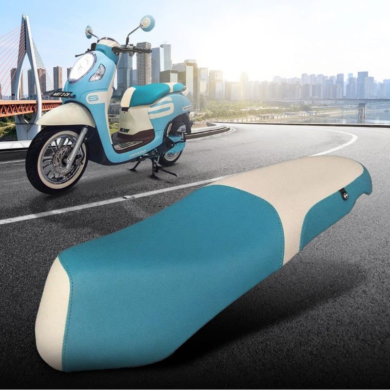 Sarung Cover Kulit Jok Motor Scoopy MBtech Original