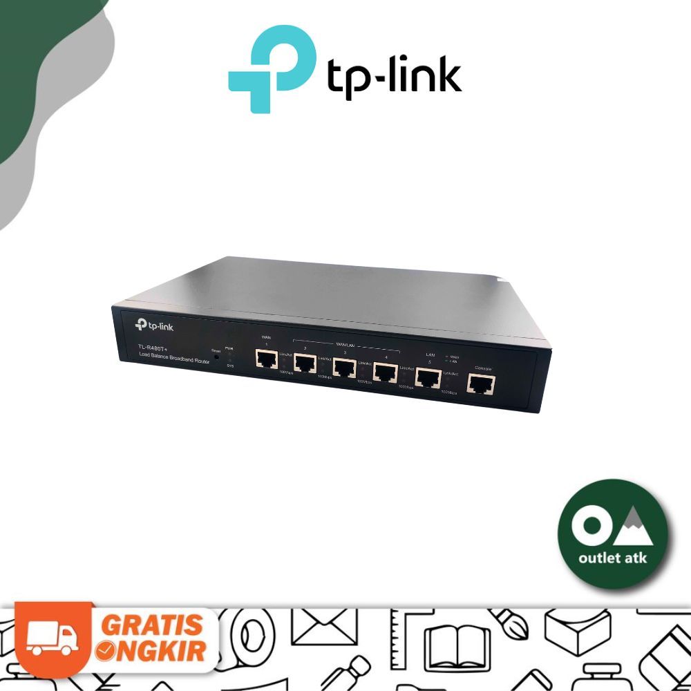 TP-LINK TL-R480T+ Load Balance Broadband Router