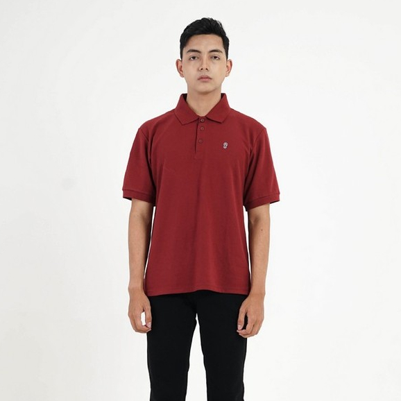 Greenlight Kaos Berkerah Pria Lengan Pendek Regular Fit Katun Polo Shirt Charism OL-CFM091024