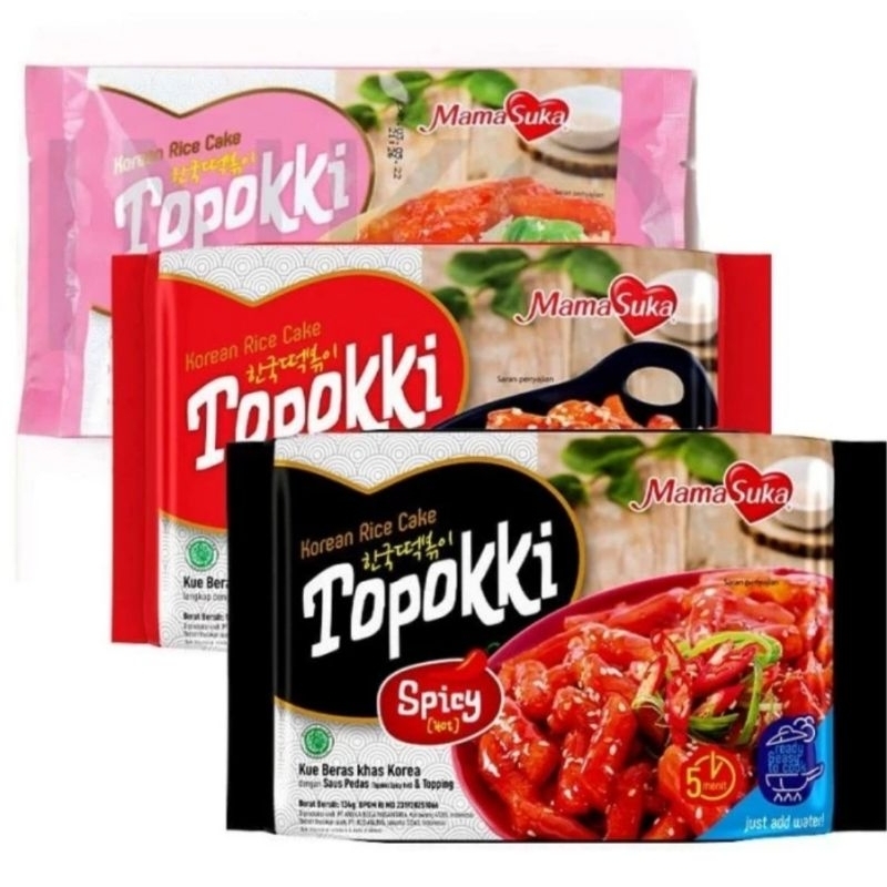

Topokki Korean Rice Cake Merk MamaSuka 134 gr