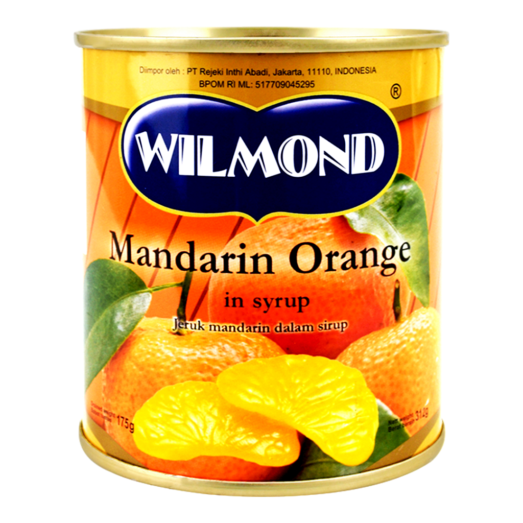 

WILMOND Mandarin Orange in Syrup 312gr / Jeruk Mandarin Kaleng