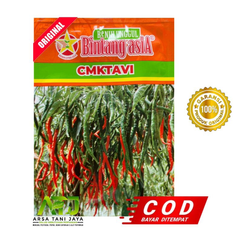 Cabe Merah Keriting CMK Tavi 10Gram - Cap Bintang Asia