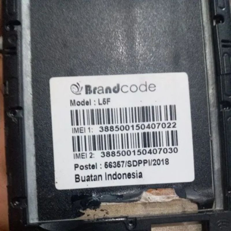 Lcd Tc hp Brandcode L5F Diamond Kondisi Tc retak ok