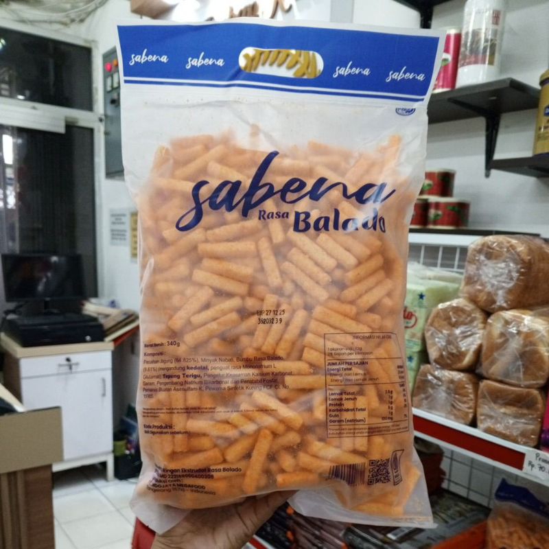 

SABENA STIK RASA BALADO 340G+ BUBBLE WRAP