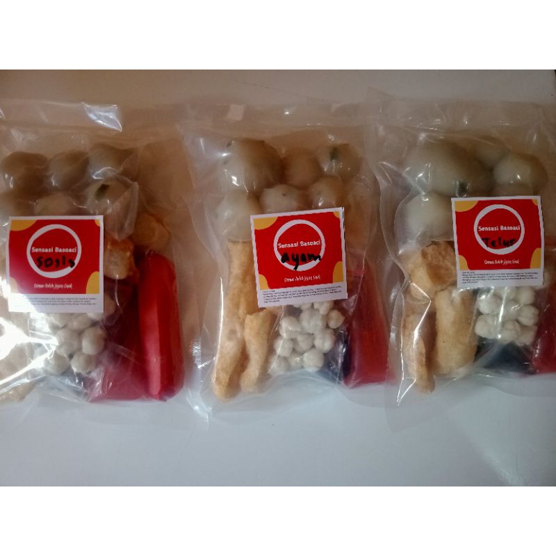

3 Pcs Baso Aci Hot Bandung/ Telur Ayam Sosis