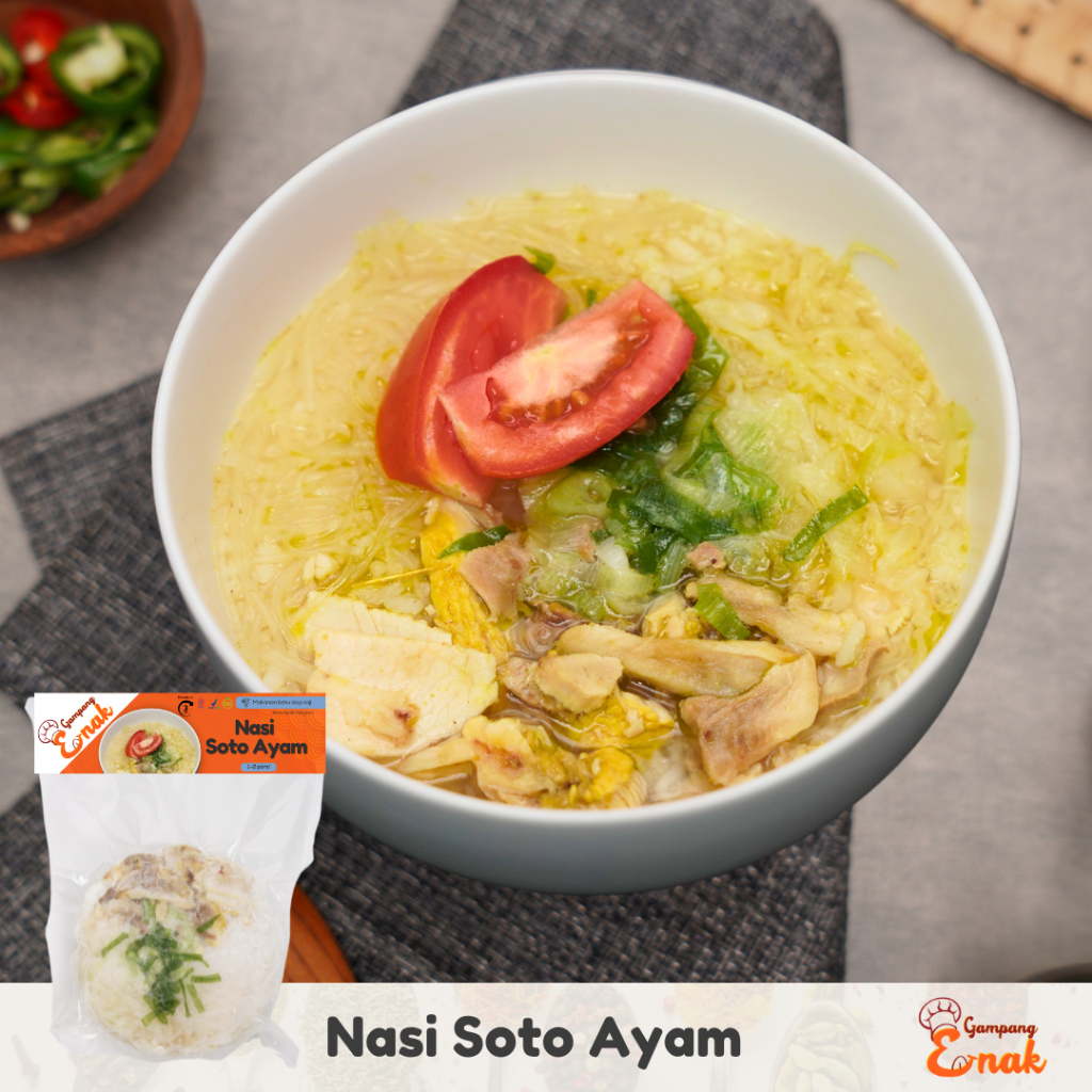 

Gampang Enak Nasi Soto Ayam