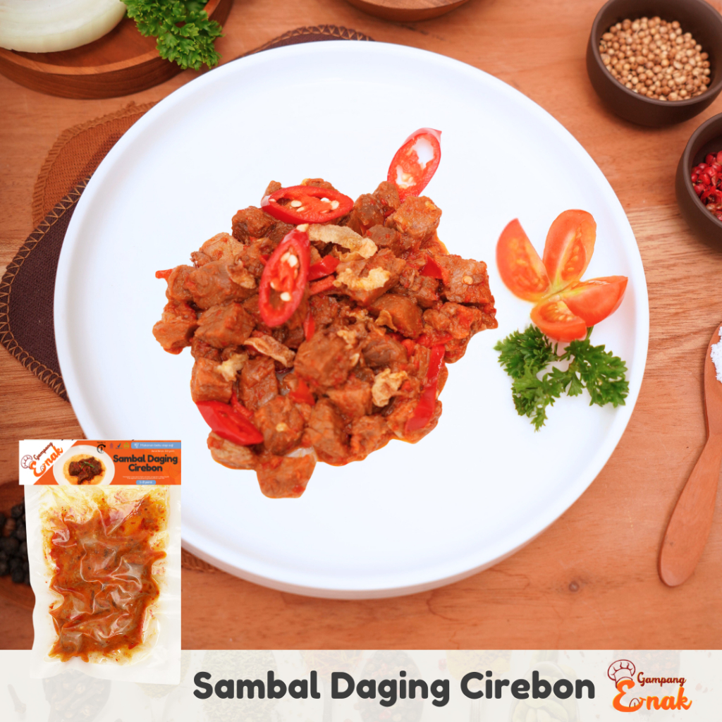 

Gampang Enak Sambal Daging Cirebon