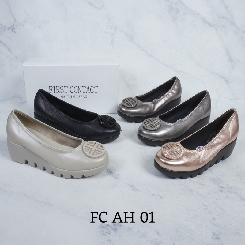 sepatu wanita first Contact 6cm madein Japan