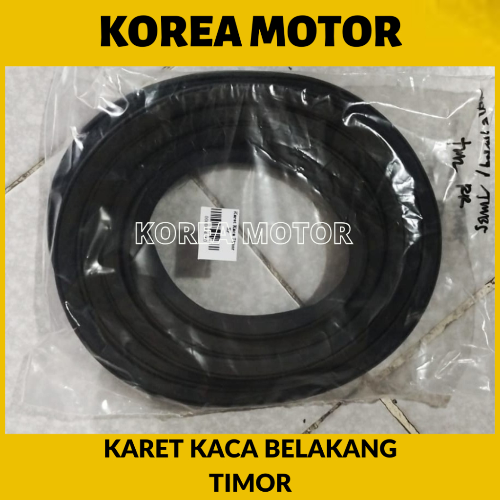 Karet Kaca Timor Belakang List Kaca Timor