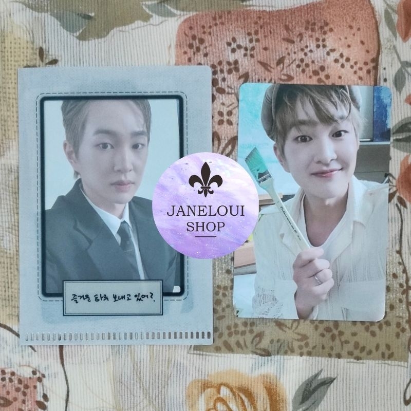 [READY] Photocard ONEW 2025 SEASON'S GREETINGS SHINee PC - SHARING / desk calendar pouch sticker pos