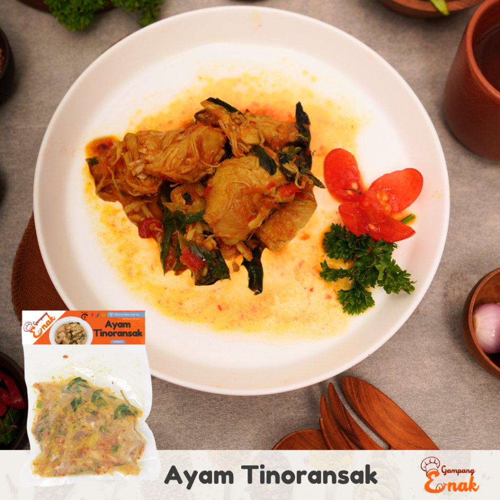 

Gampang Enak Ayam Tinoransak