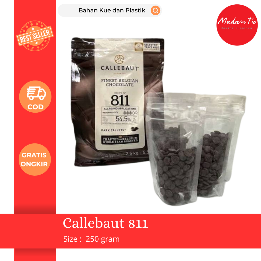 

Coklat Callebaut 811 250gram 1Pcs
