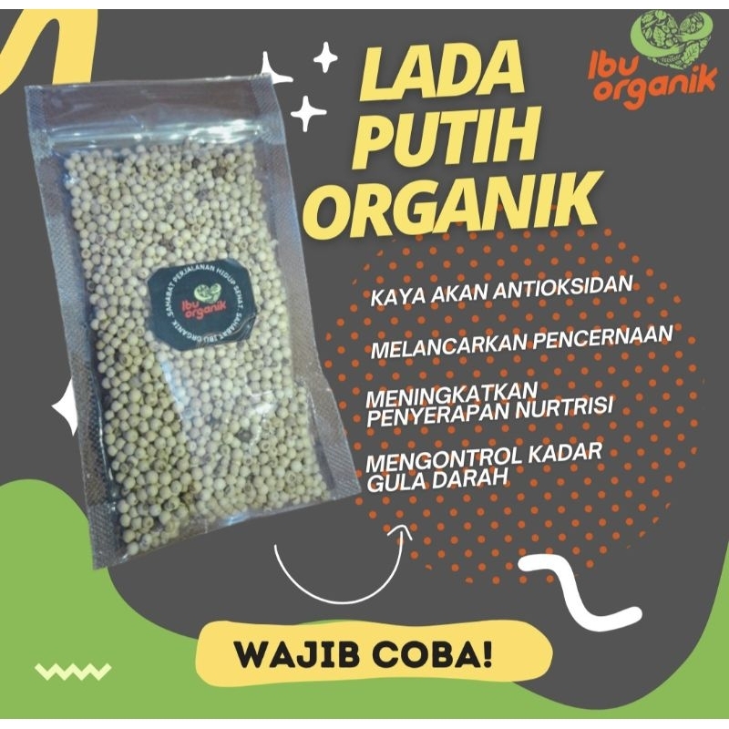 

Lada Putih Organik