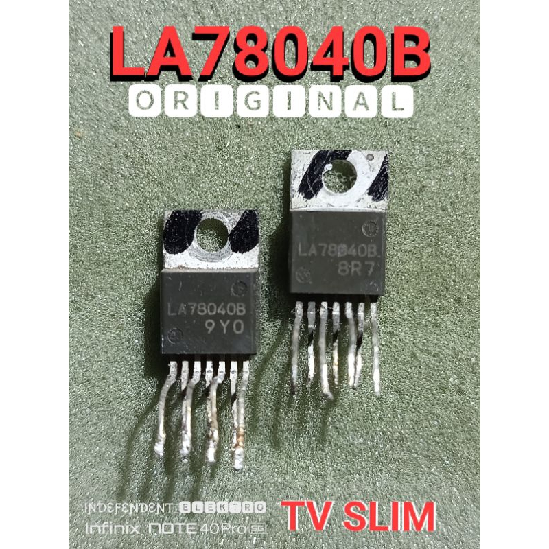 LA78040B   La78040b  LA78040    Ic vertikal Tv slim original
