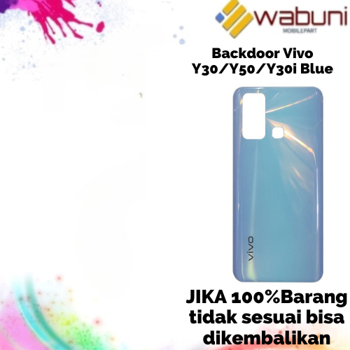 Wabunimobilepart Backdoor Vivo Y30 / Y50 / Y30i Blue