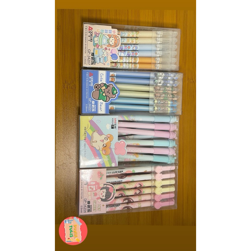 

Pulpen tinta bisa dihapus Odemei isi 6 dan 12