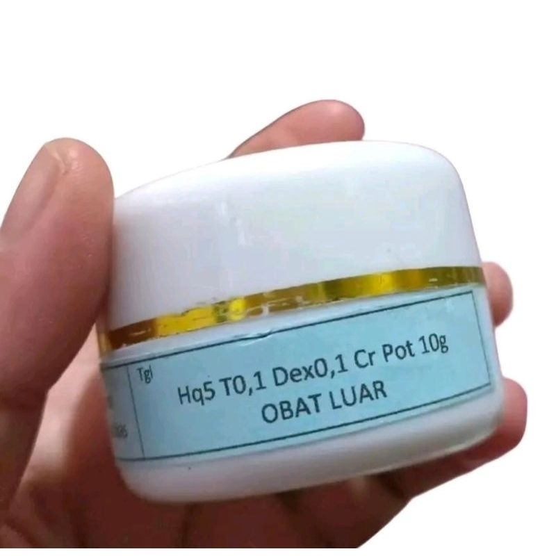 Cream Flek Hq5 T0.1 Dex0,1, Khusus Flek Berat