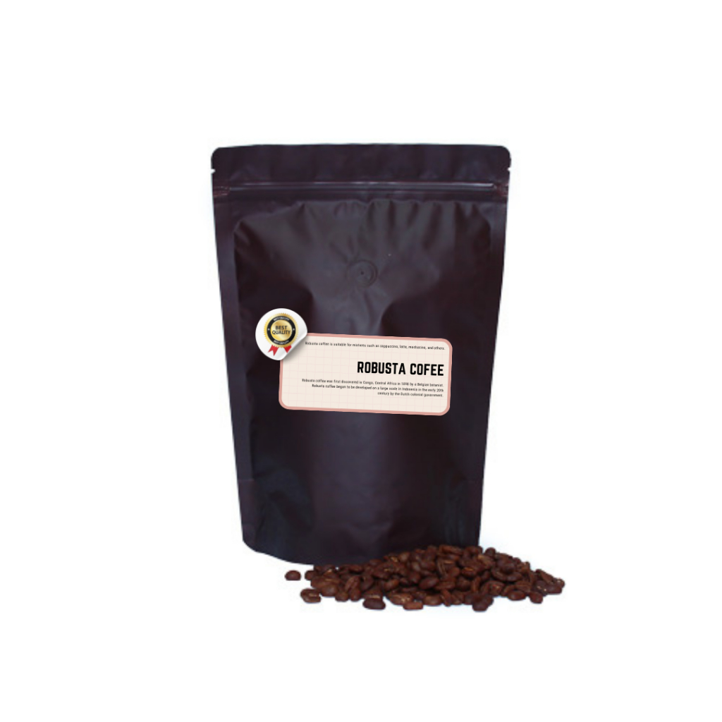 

Kopi Bubuk Hitam Robusta 50 gr Superfood